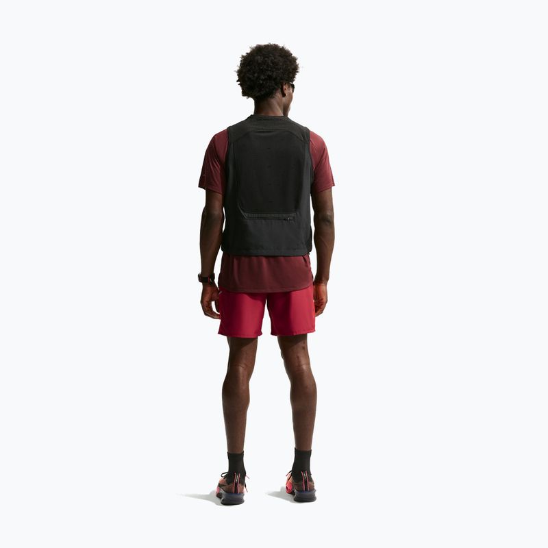Men's running shorts Nike Miler tough red/sport red 3