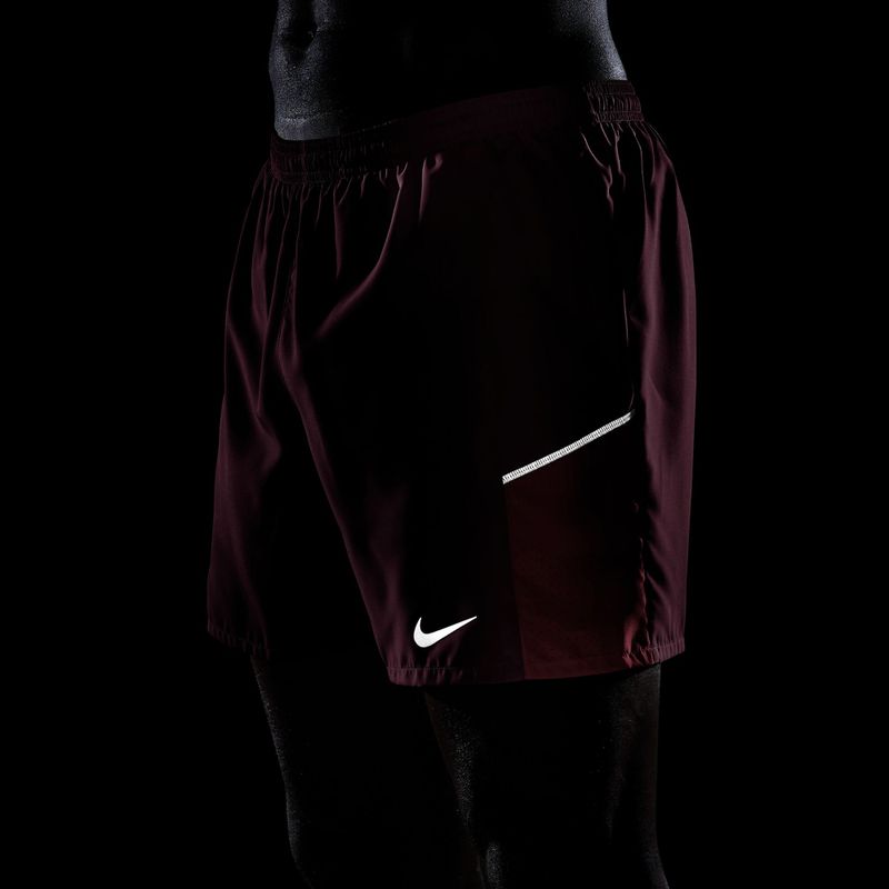Men's running shorts Nike Miler tough red 5