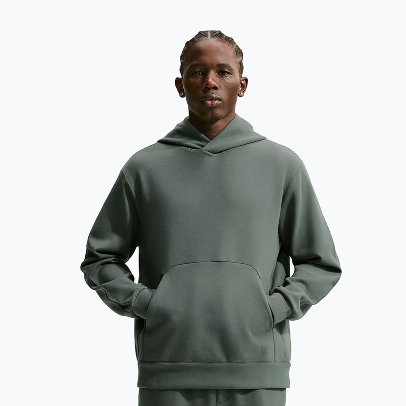Men's training sweatshirt Nike 24.7 ImpossiblySoft camo green/black/outdoor green