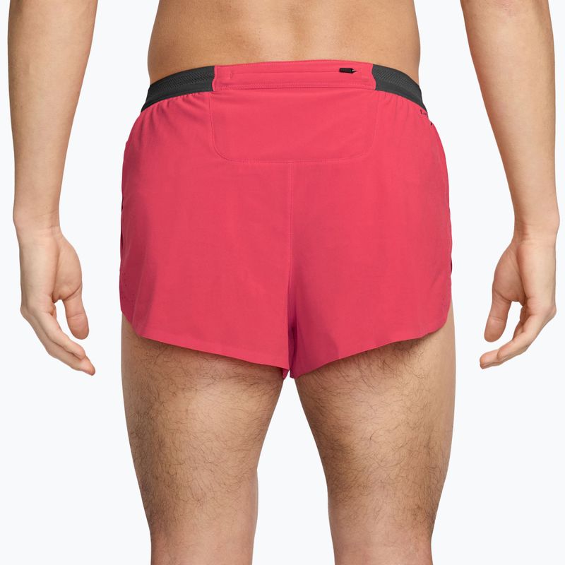 Men's running shorts Nike AeroSwift fusion red/black 2