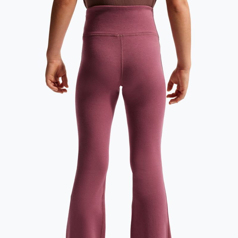 Children's leggings Nike Sportswear Classic pink smoke/white 5