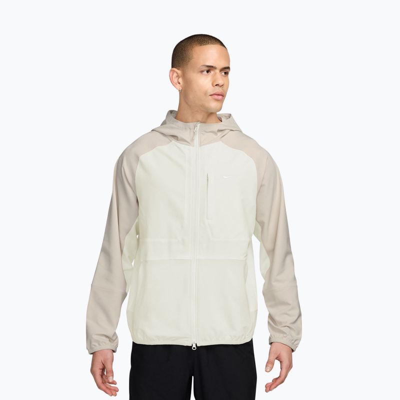 Men's jacket Nike Unlimited light orewood brown/sail/sail