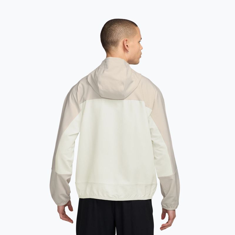 Men's jacket Nike Unlimited light orewood brown/sail/sail 2