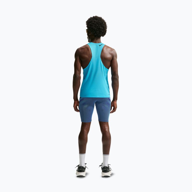 Men's running shorts Nike AeroSwift baltic blue/black/old royal/black 3