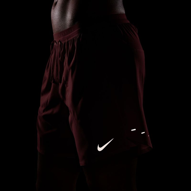 Men's running shorts Nike Stride Dri-Fit 2in1 7" tough red 7