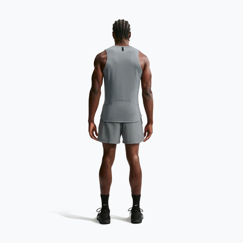 Men's training shirt Nike Pro smoke grey/black 2
