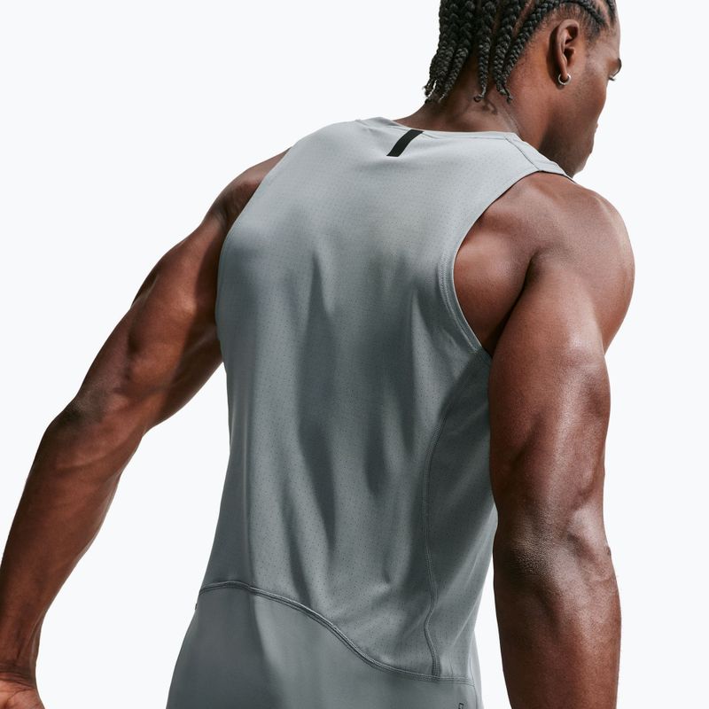 Men's training shirt Nike Pro smoke grey/black 4