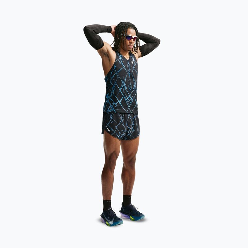 Men's running shorts Nike AeroSwift black/white 2