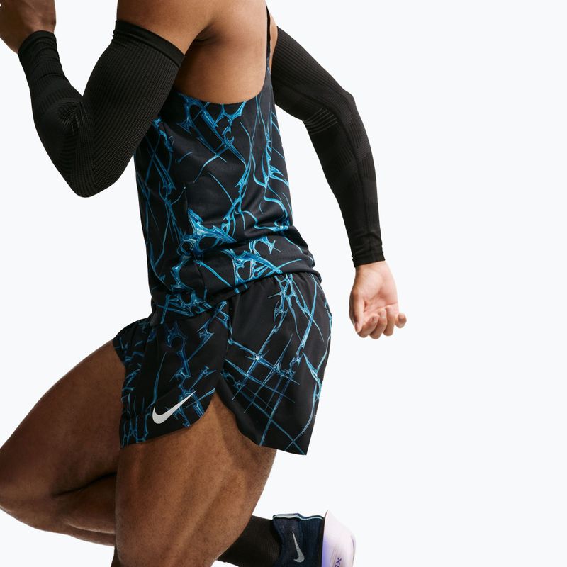 Men's running shorts Nike AeroSwift black/white 5