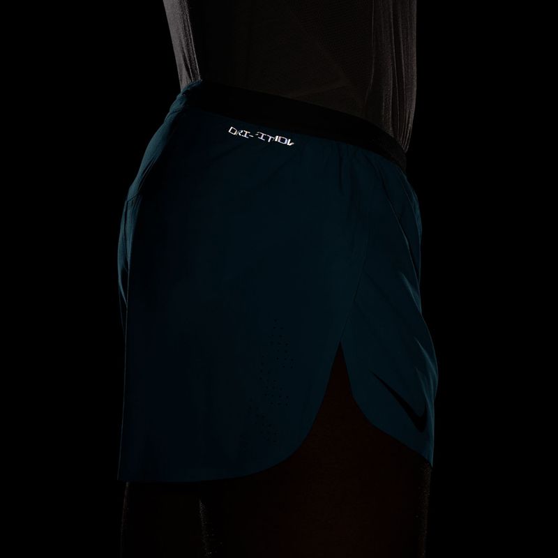 Men's running shorts Nike AeroSwift light current blue/black 7