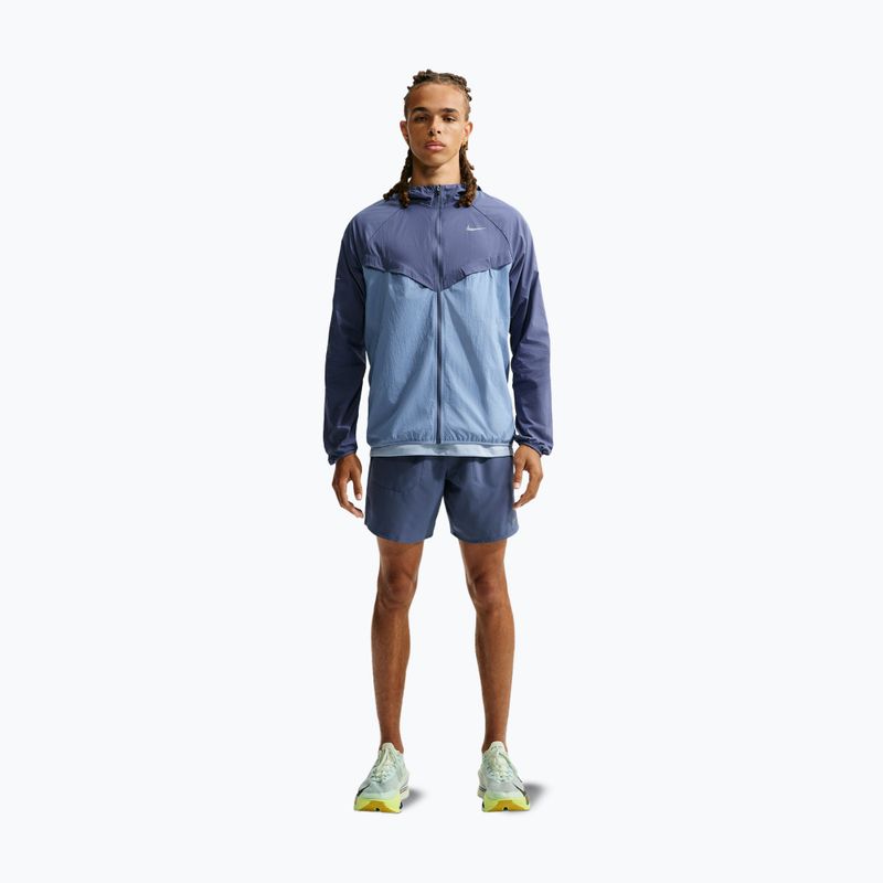Men's running shorts Nike Stride Dri-Fit Brief-Lined 7" diffused blue 2