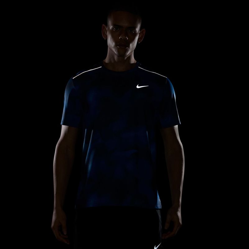 Men's running shirt Nike Miler midnight navy 4