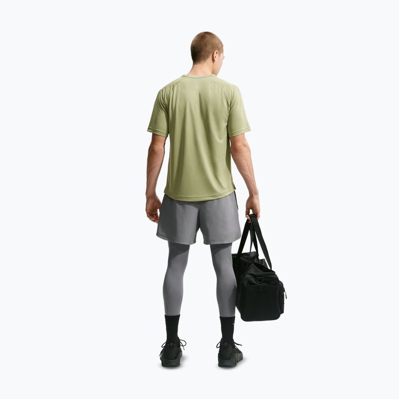 Men's training shirt Nike Flex dusty olive/black 3
