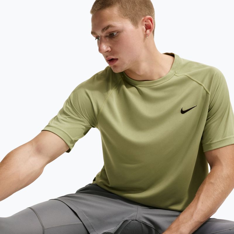 Men's training shirt Nike Flex dusty olive/black 6