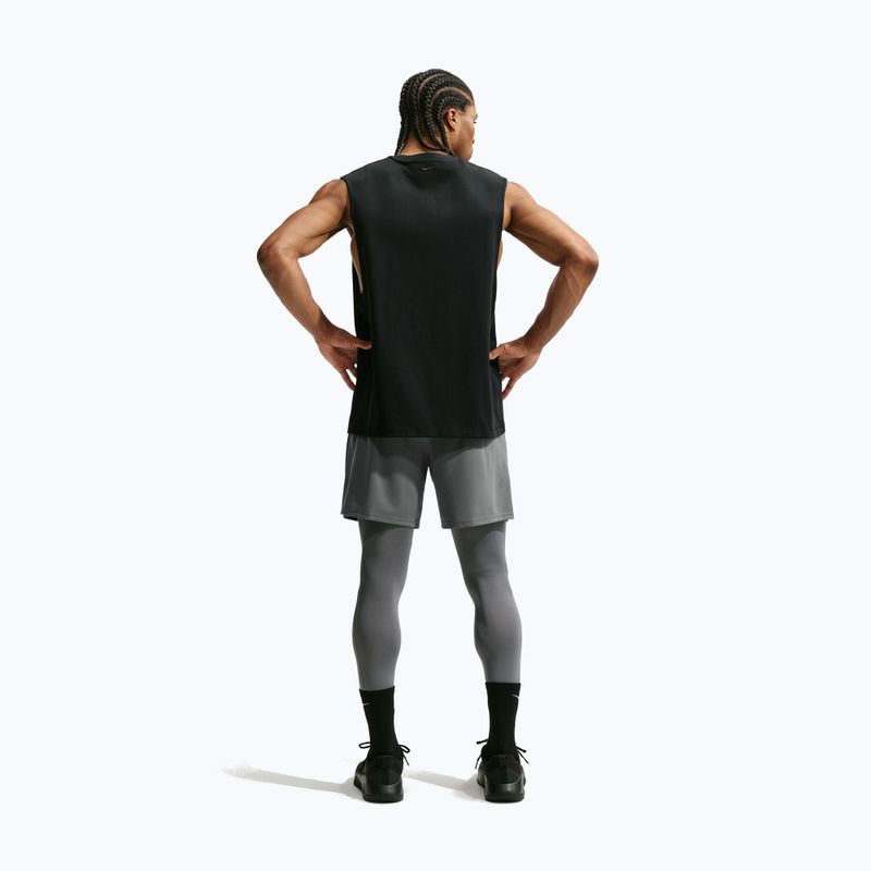 Men's training shorts Nike Flex smoke grey/black 3