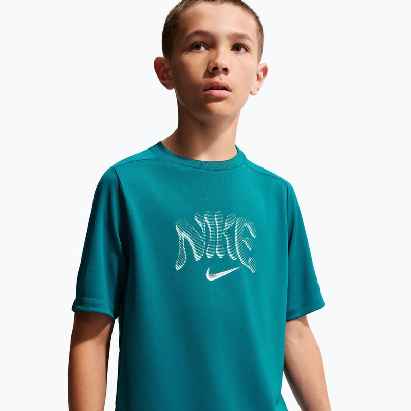 Children's T-shirt Nike Multi Refresh bright spruce 4