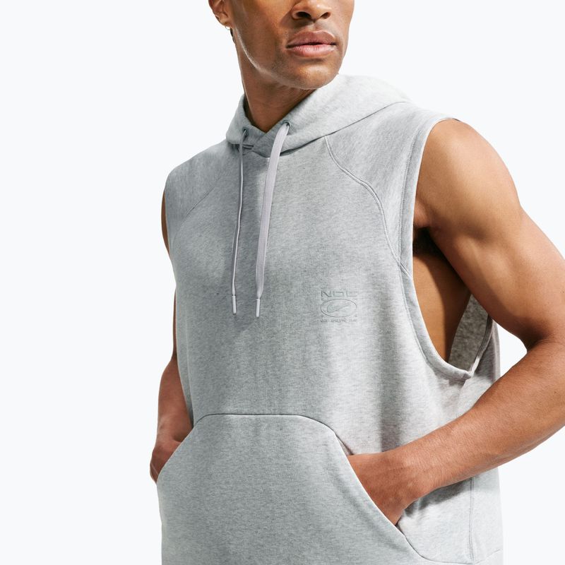 Men's training sweatshirt Nike N.A.C. light smoke grey/htr/light smoke grey 5
