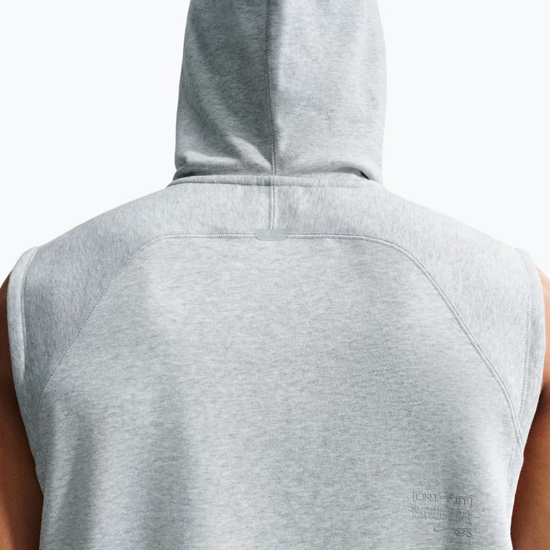 Men's training sweatshirt Nike N.A.C. light smoke grey/htr/light smoke grey 6