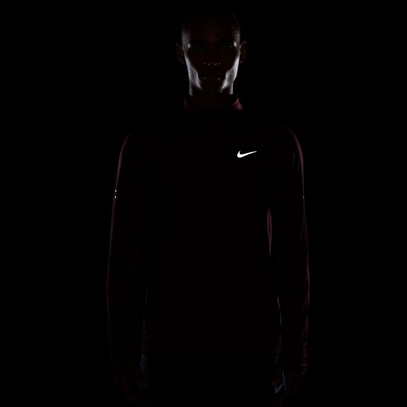 Men's running sweatshirt Nike Stride 1/4 Zip Dri-Fit tough red 7