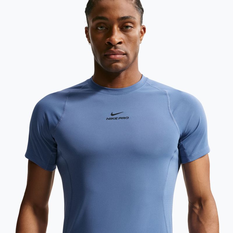 Men's training shirt Nike Pro Training indigo storm/black 4
