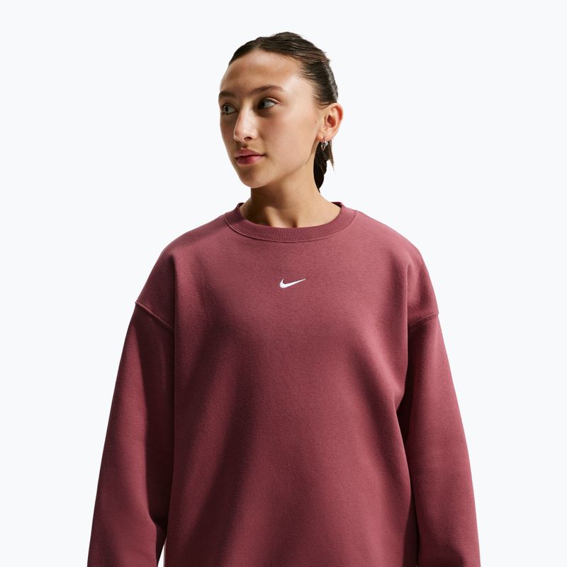 Children's sweatshirt Nike Sportswear Studio pink smoke/white 4
