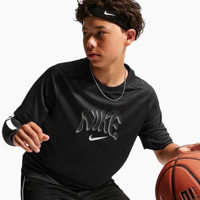 Children's T-shirt Nike Multi Refresh black 6
