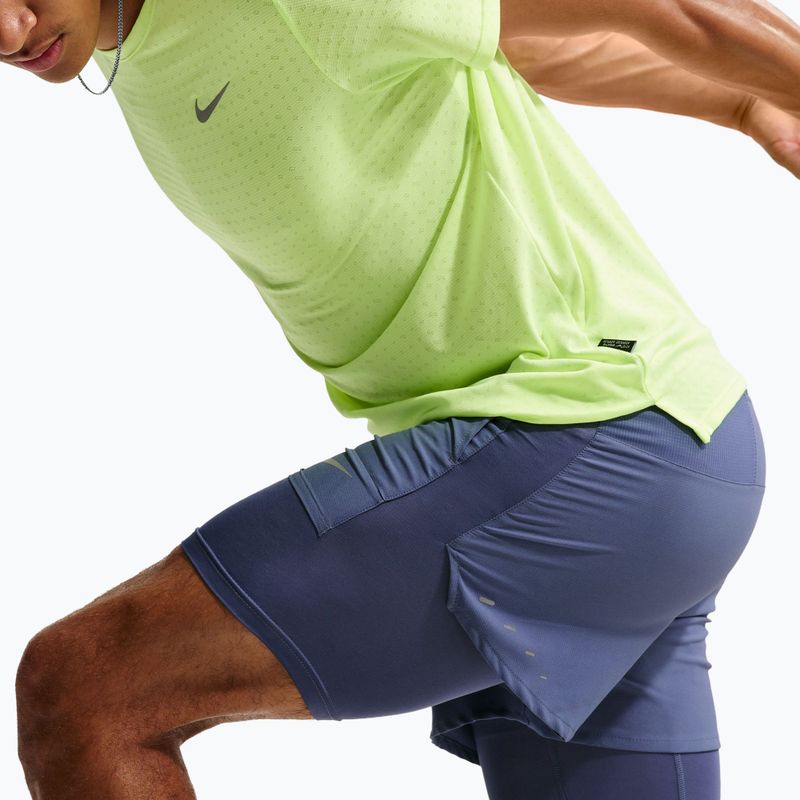 Men's running shorts Nike Stride diffused blue 4