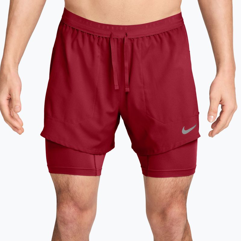 Men's running shorts Nike Stride tough red