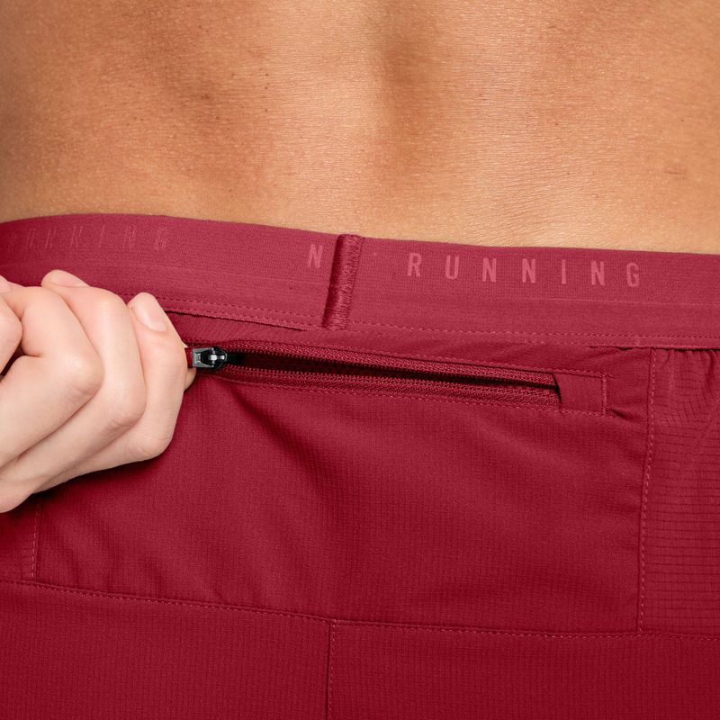 Men's running shorts Nike Stride tough red 4