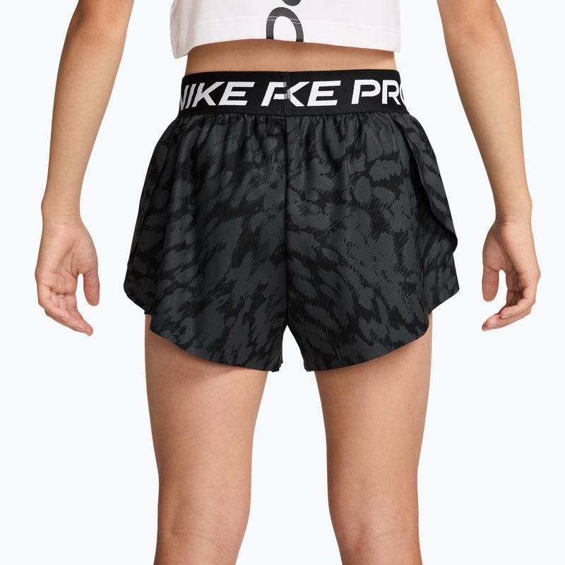 Children's shorts Nike Pro black/white 2