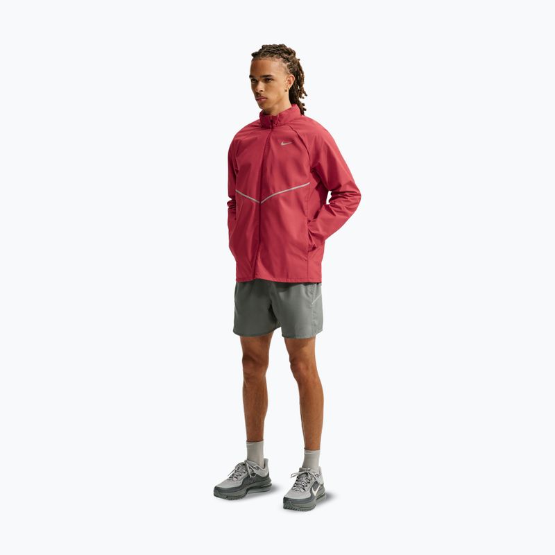 Men's running jacket Nike Miler tough red/tough red 2