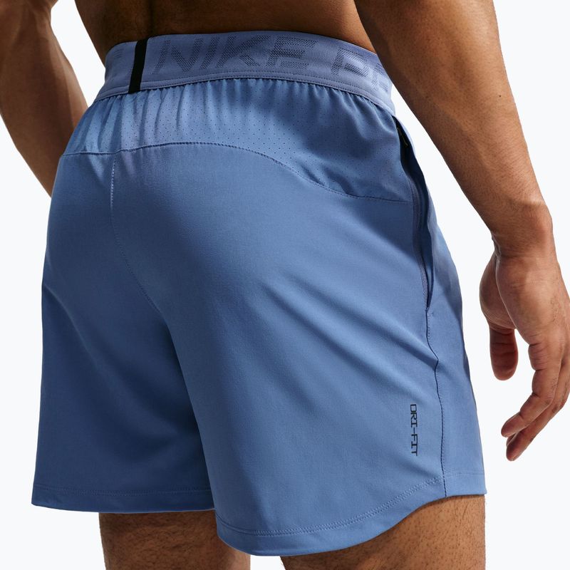 Men's training shorts Nike Pro Training indigo storm/black 4