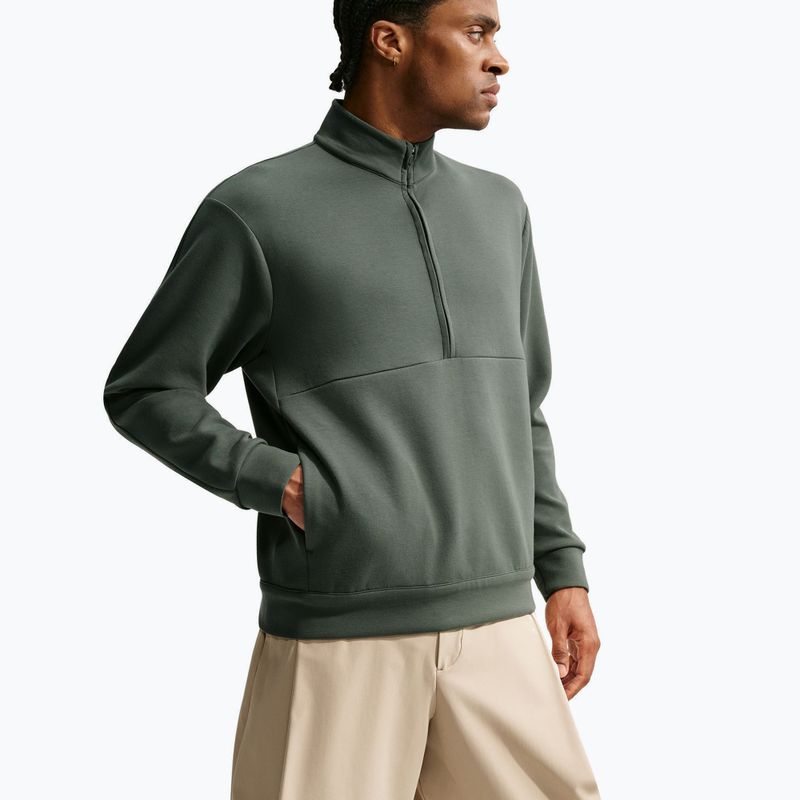 Men's training sweatshirt Nike 24.7 ImpossiblySoft Camo Green/Black/Outdoor Green 3