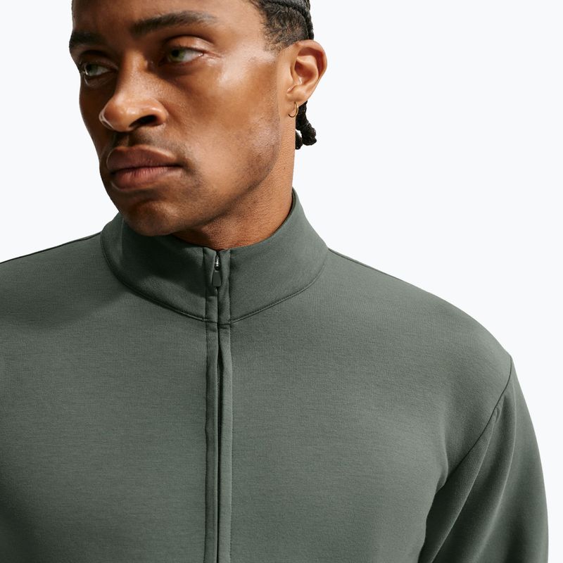 Men's training sweatshirt Nike 24.7 ImpossiblySoft Camo Green/Black/Outdoor Green 5