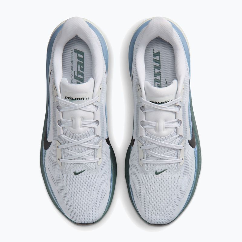 Men's running shoes Nike Pegasus 42 pure platinum/work blue/dark obsidian 5
