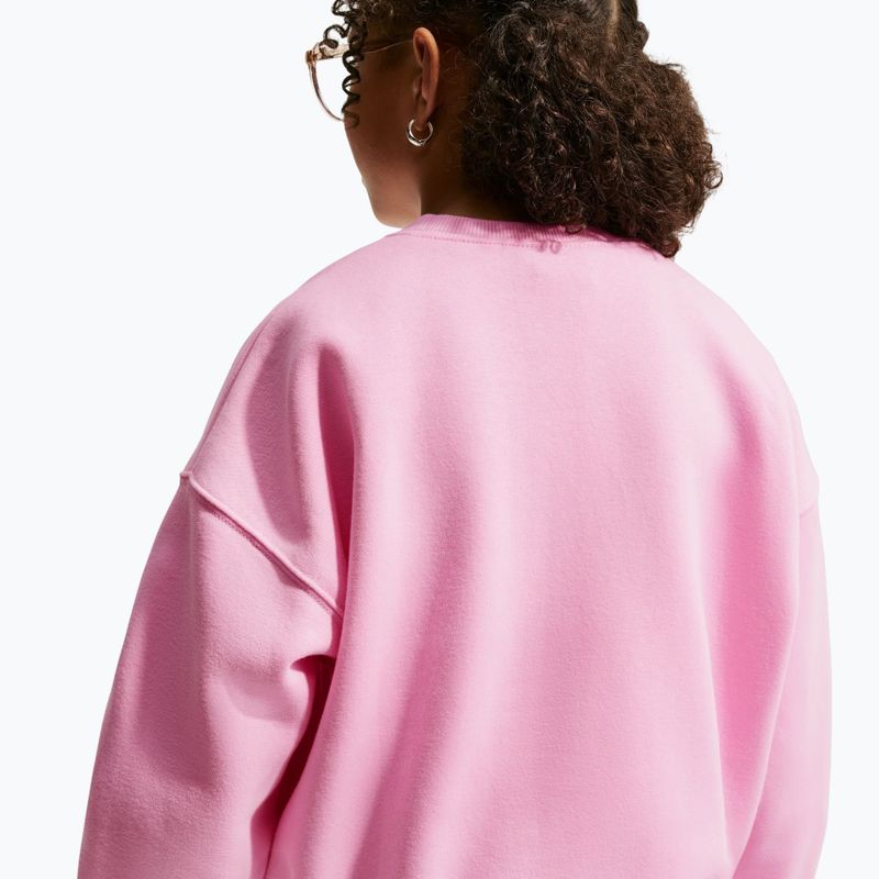 Children's sweatshirt Nike Sportswear Studio pink rise/white 5