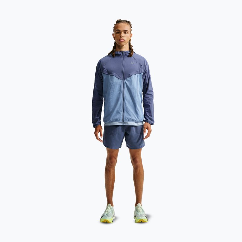 Men's running jacket Nike Stride diffused blue/work blue 2