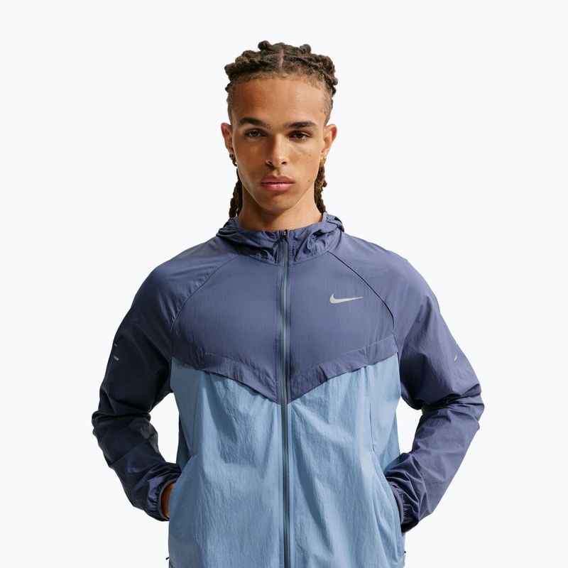 Men's running jacket Nike Stride diffused blue/work blue 4