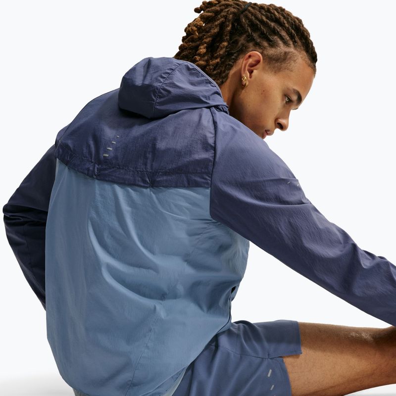 Men's running jacket Nike Stride diffused blue/work blue 5