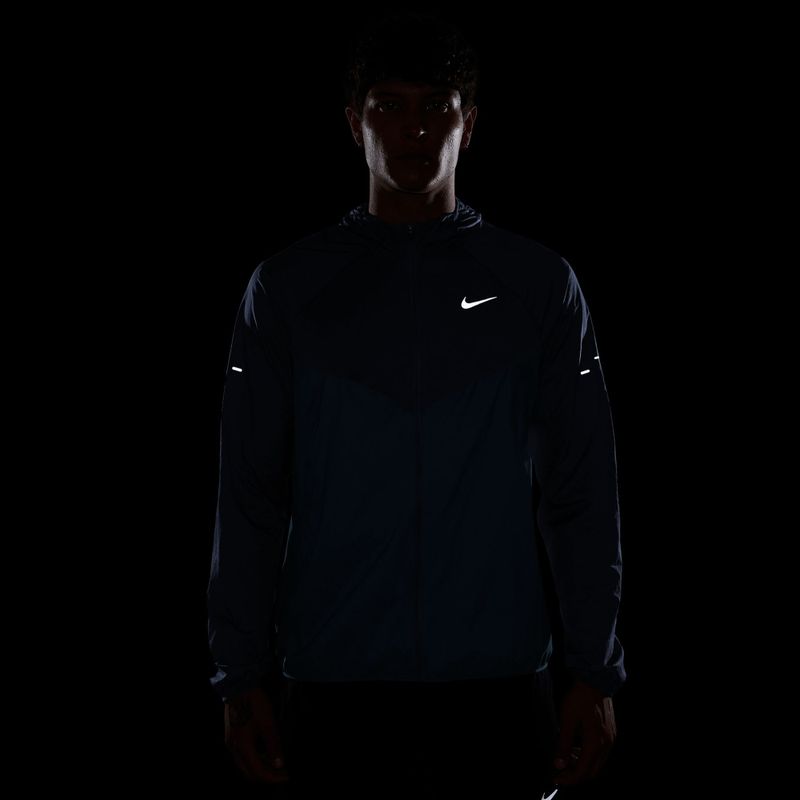 Men's running jacket Nike Stride diffused blue/work blue 9