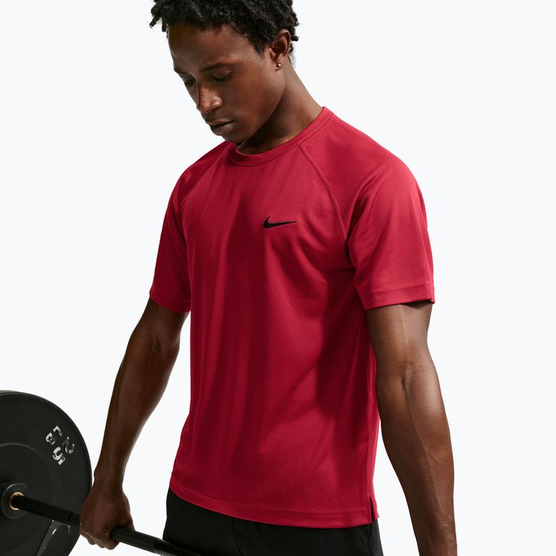 Men's training shirt Nike Flex tough red/black 6