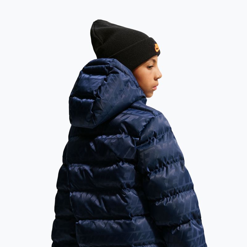 Children's insulated jacket Nike Sportswear "All Day Play" midnight navy/white 4