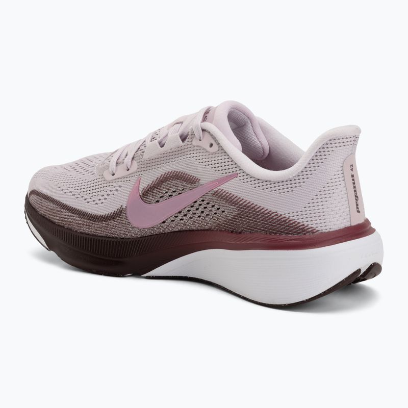 Women's running shoes Nike Pegasus 42 bleached lilac/mystic dates/pink rise 3