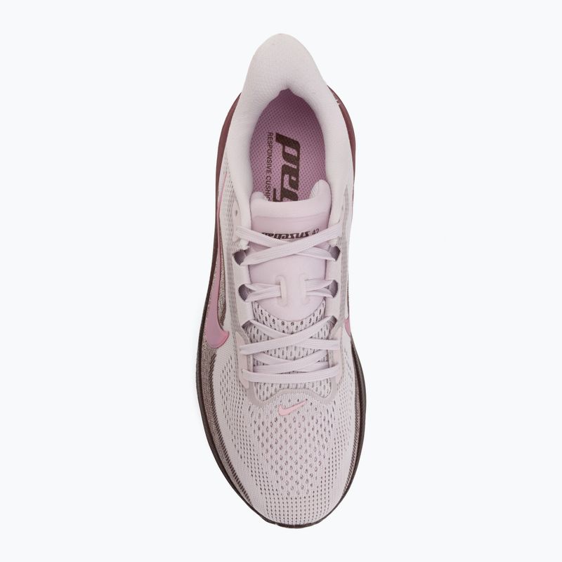 Women's running shoes Nike Pegasus 42 bleached lilac/mystic dates/pink rise 5