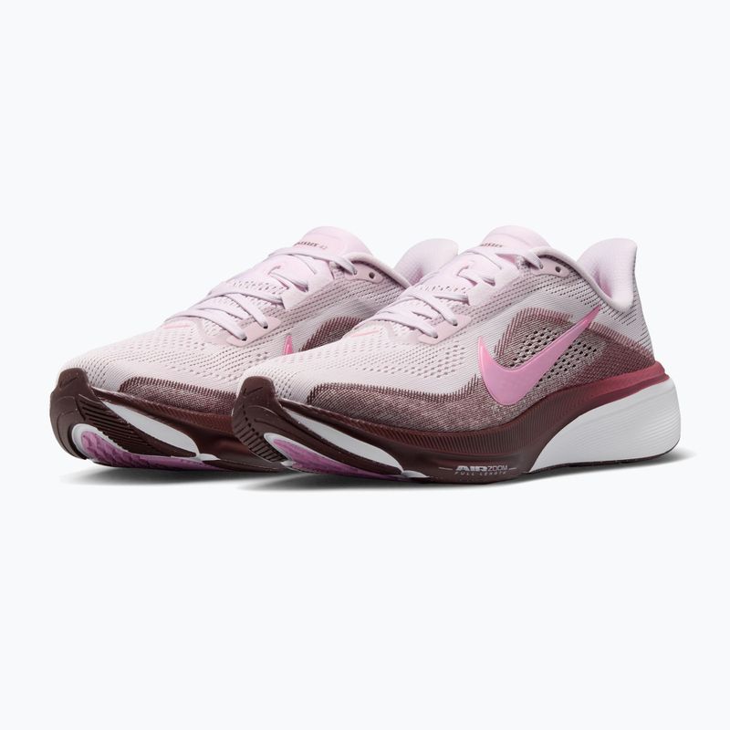 Women's running shoes Nike Pegasus 42 bleached lilac/mystic dates/pink rise 3