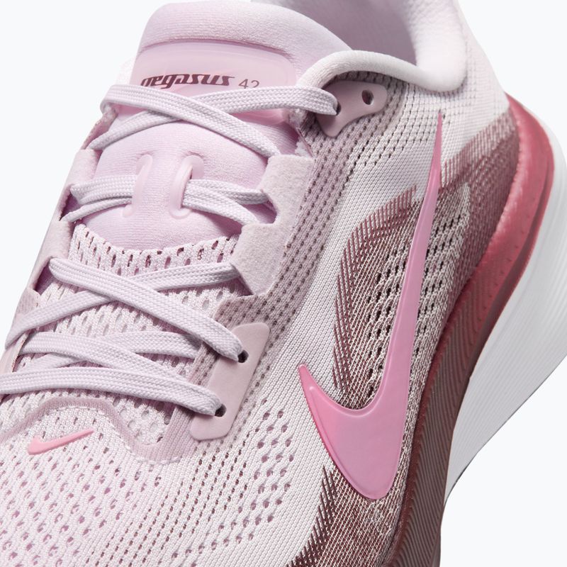 Women's running shoes Nike Pegasus 42 bleached lilac/mystic dates/pink rise 7