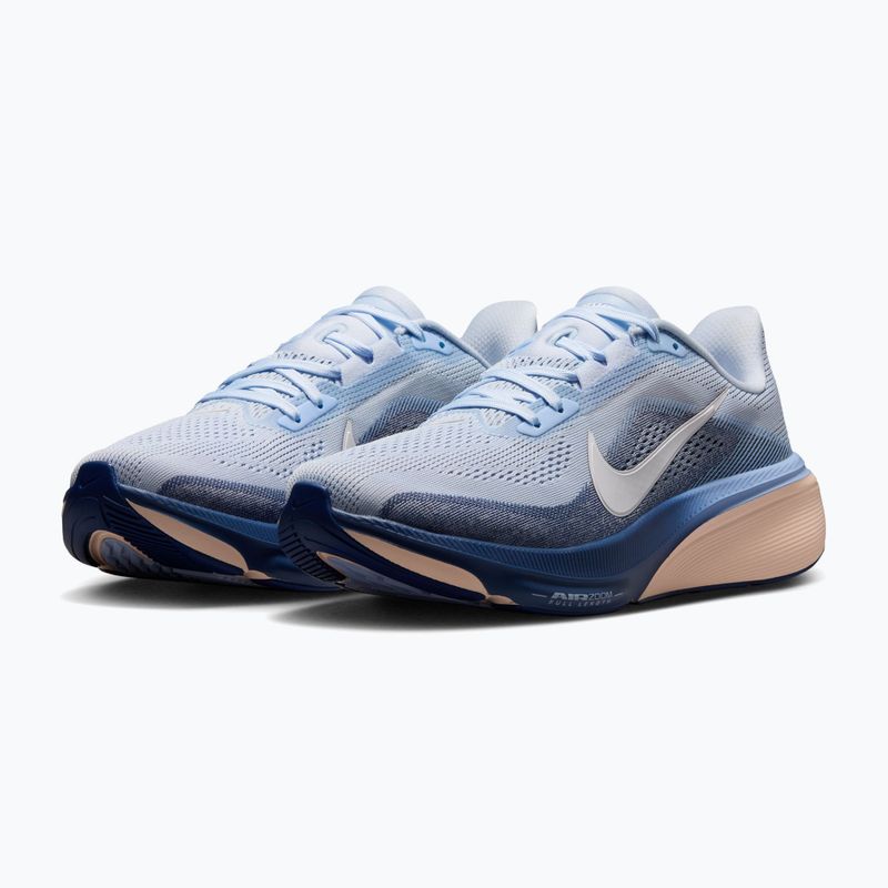 Women's running shoes Nike Pegasus 42 hydrogen blue/mystic navy/aluminum/white 3