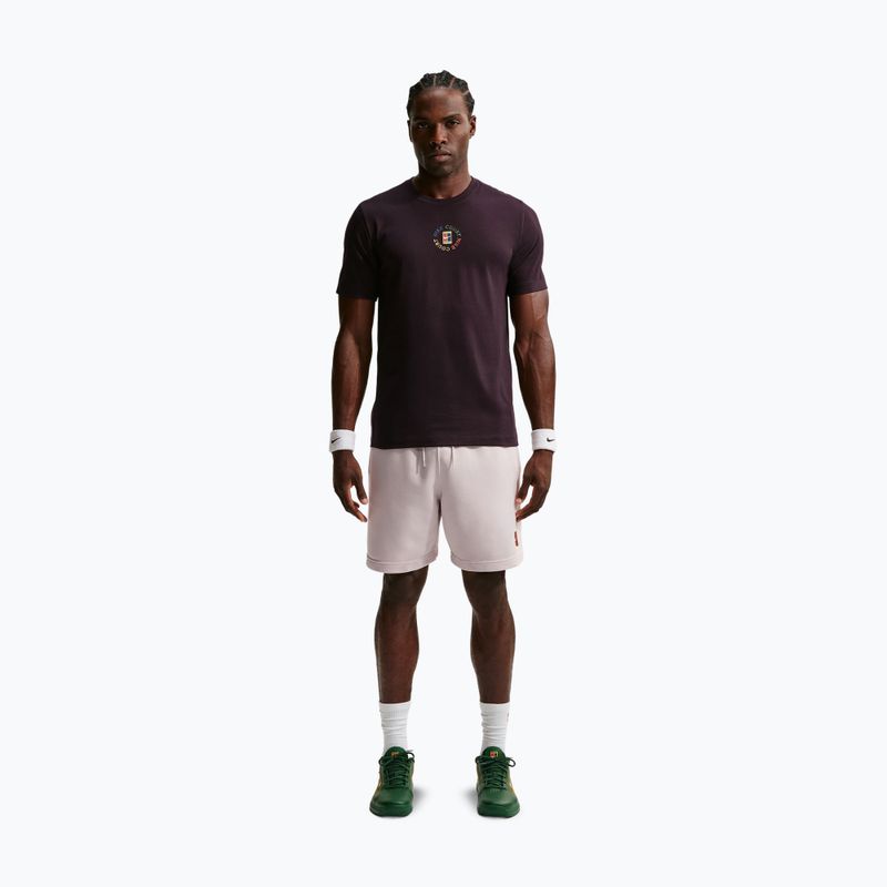 Polo shirt Nike Court Dri-Fit Burgundy Ash 2