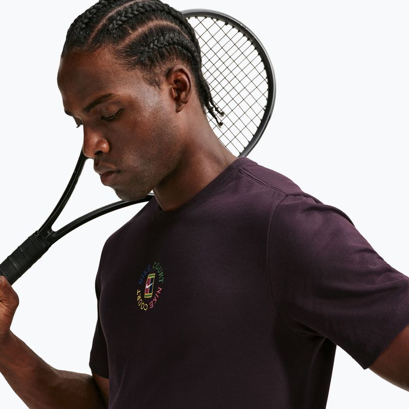 Polo shirt Nike Court Dri-Fit Burgundy Ash 6