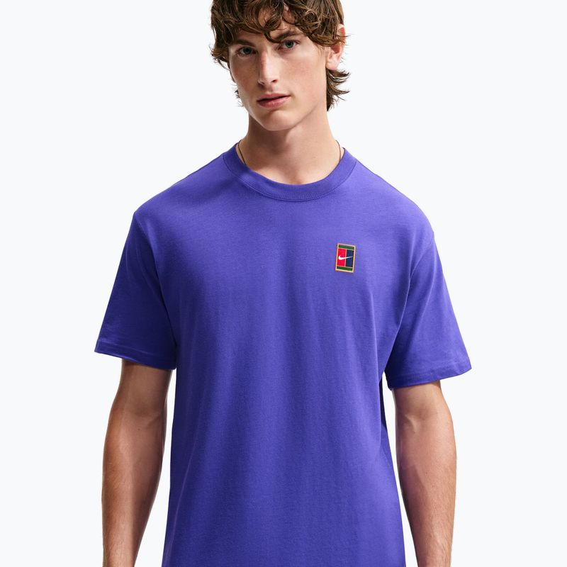 Polo shirt Nike Court Max90 Dark Concord 4